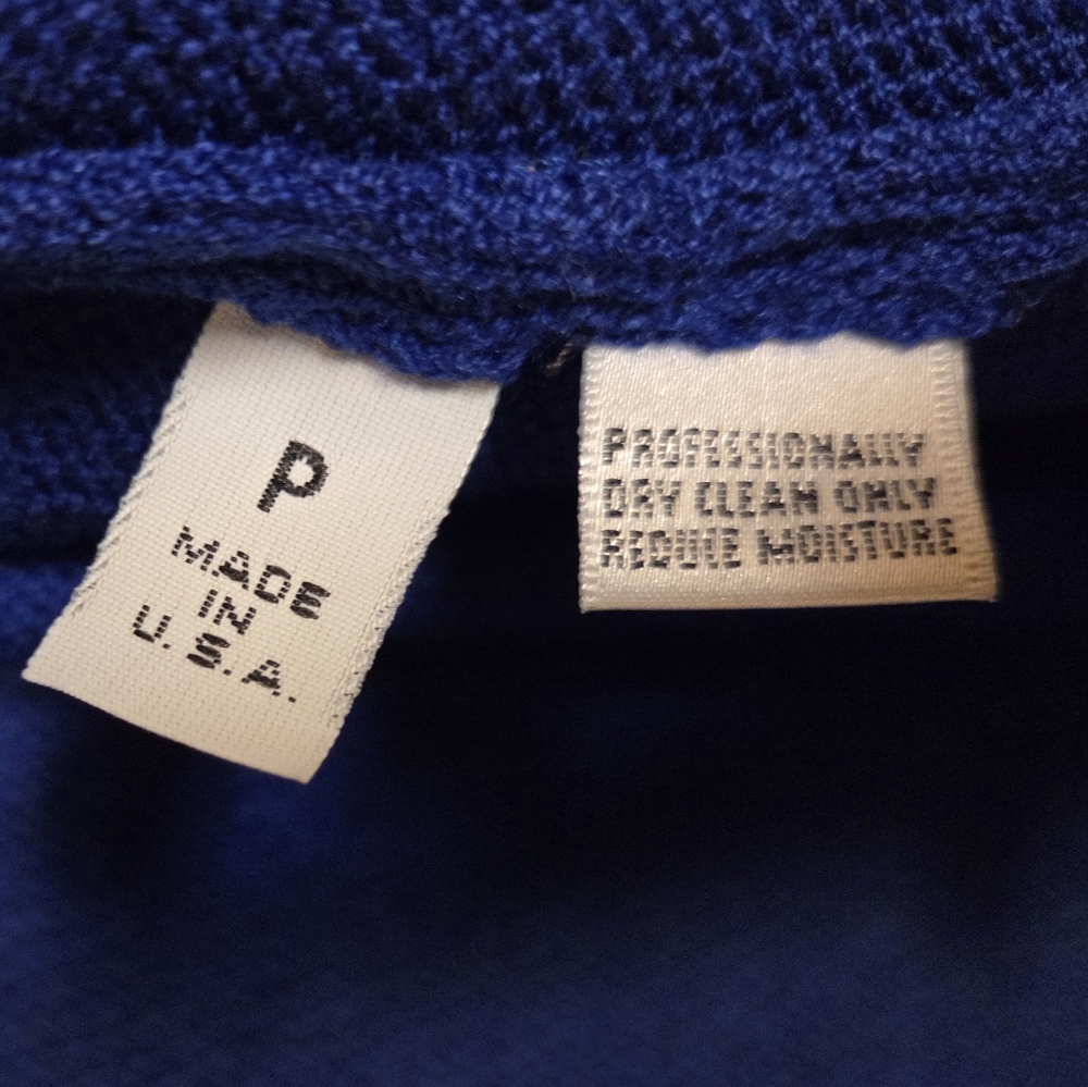 St. John Collection Marie Gray Military Jacket Cardigan Santana Knit Vintage - Picture 6 of 11